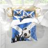 REALIN Soccer Duvet Cover Set Sports Bedding Football Shoot Door Frame Flags Bed Sets 2/3/4PCS Quilt Covers/Sheets/Pillow Shams,Twin/Full/Queen/King (D,Queen-228x228cm-3PCS) view 4