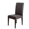 6 Pack Dining Chair Covers, Stretch Spandex Removable Washable Protector Chair Slipcovers for Dining Room Kitchen Hotel (Dark Gray) view 4
