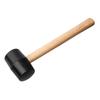 YiePhiot Coconut Opener Tools with Hammer, Super Safe & Easy to Open Young Coconuts Tool, Food Grade Stainless Steel Coconut Opener Set, Rubber Mallet with Handle view 4