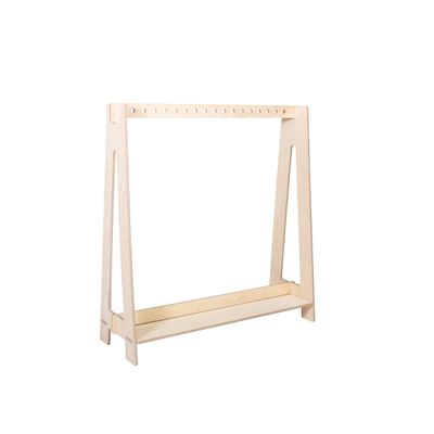 Clothing rack, Montessori children wardrobe, Shop display rack, Montessori clothing rack, Montessori furniture, Dress up station