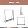 Clothing rack, Montessori children wardrobe, Shop display rack, Montessori clothing rack, Montessori furniture, Dress up station view 3