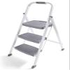 Rubbermaid 3-Step Steel Ladder, Folding Step Stool with Hand Grip and Non-Slip Feet, White, Tested to ANSI US Safety Standards, No Assembly Required (Amazon Exclusive) view 1