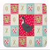 Caroline's Treasures CK5289RUG Blue Swedish Duck Love Machine Washable Memory Foam Mat, Red, Bathroom Rug, Non-Slip Bath Mat, Durable Thick Washable Rugs for Kitchen, Bathroom Quick Dry, Decorative Ar view 1