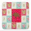 Caroline's Treasures Wild Boar Pig Love Machine Washable Memory Foam Mat doormats, Multicolor view 1