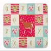 Caroline's Treasures Toggenburger Goat Love Machine Washable Memory Foam Mat doormats, Multicolor view 1