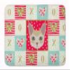 Caroline's Treasures CK5165RUG Singapura Cat Love Machine Washable Memory Foam Mat, Red, Bathroom Rug, Non-Slip Bath Mat, Durable Thick Washable Rugs for Kitchen, Bathroom Quick Dry, Decorative Artwor view 1