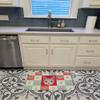 Caroline's Treasures CK5165RUG Singapura Cat Love Machine Washable Memory Foam Mat, Red, Bathroom Rug, Non-Slip Bath Mat, Durable Thick Washable Rugs for Kitchen, Bathroom Quick Dry, Decorative Artwor view 2