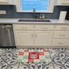 Caroline's Treasures CK5165RUG Singapura Cat Love Machine Washable Memory Foam Mat, Red, Bathroom Rug, Non-Slip Bath Mat, Durable Thick Washable Rugs for Kitchen, Bathroom Quick Dry, Decorative Artwor view 3