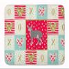 Caroline's Treasures CK5719RUG Sphynx #2 Cat Love Machine Washable Memory Foam Mat, Red, Bathroom Rug, Non-Slip Bath Mat, Durable Thick Washable Rugs for Kitchen, Bathroom Quick Dry, Decorative Artwor view 1
