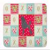 Caroline's Treasures Standard Poodle Love Machine Washable Memory Foam Mat doormats, Multicolor view 1