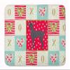Caroline's Treasures CK5809RUG Argentine Pila Dog Love Machine Washable Memory Foam Mat, Red, Bathroom Rug, Non-Slip Bath Mat, Durable Thick Washable Rugs for Kitchen, Bathroom Quick Dry, Decorative A view 1