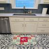 Caroline's Treasures CK5479RUG Tamasaba Goldfish Love Machine Washable Memory Foam Mat, Red, Bathroom Rug, Non-Slip Bath Mat, Durable Thick Washable Rugs for Kitchen, Bathroom Quick Dry, Decorative Ar view 2