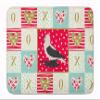 Caroline's Treasures CK5373RUG Saxon Fairy Swallow Pigeon Love Machine Washable Memory Foam Mat, Red, Bathroom Rug, Non-Slip Bath Mat, Durable Thick Washable Rugs for Kitchen, Bathroom Quick Dry, Deco view 1