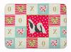 Caroline's Treasures CK5843RUG Imperial Shih Tzu Love Machine Washable Memory Foam Mat, Red, Bathroom Rug, Non-Slip Bath Mat, Durable Thick Washable Rugs for Kitchen, Bathroom Quick Dry, Decorative Ar view 1