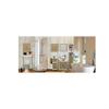 Bathroom Free Standing Cabinet Linen Tower Oak Brown Modern Contemporary MDF Finish Includes Hardware view 3