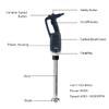 NJTFHU 18 in Heavy Duty Immersion Blender Handheld Kitchen, Hand Blenders for Kitchen, Commercial Mixer Electric, 500W Removable Shaft 2500rpm to 15000rpm, Emulsifier Blender Handheld view 3