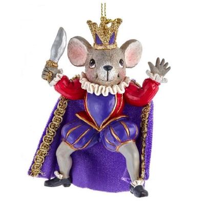 Kurt S. Adler Nutcracker Suite Mouse King Children's Christmas Tree Ornament E0422M