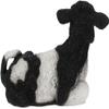 True To Nature 23.3 x 10.5 x 12.8 cm Resin Cow Black and White Lying, Multi, One Size view 4