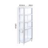 Bathroom Shelves WFF Bathroom Floor Cabinet with Drawer Lockers, Space Saving, Multifunctional Home Decoration for Bedroom, Bathroom, Kitchen and Office (Size : 4 Layers) view 3