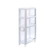 Bathroom Shelves WFF Bathroom Floor Cabinet with Drawer Lockers, Space Saving, Multifunctional Home Decoration for Bedroom, Bathroom, Kitchen and Office (Size : 3 Layers) view 1