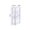 Bathroom Shelves WFF Bathroom Floor Cabinet with Drawer Lockers, Space Saving, Multifunctional Home Decoration for Bedroom, Bathroom, Kitchen and Office (Size : 3 Layers) view 3