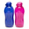 Tupperware 2 x Aquasafe 2 Litre Plastic Bottles with Flip Top view 1