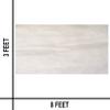 Gift Boutique Christmas Snow Blanket Cover Set of 3 Rolls 3 Foot X 8 Foot Fluffy Thick White Soft Artificial Cotton Snow Blankets Sheet Decoration for Xmas Tree Skirt Mantle Village Winter Display view 2