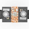 Dining Table Runner Golden Autumn Beautiful Plants and Leaves Kitchen Table Runner for Dinner Parties, Events, Decor 14" x 72" view 3