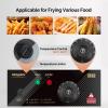 ROVSUN 11.4QT Electric Deep Fryer with Basket & Lid, 1700W Commercial Deep Fryer w/Adjustable Temperature Stainless Steel French Fryer for Home and Commercial Kitchens view 4