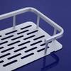 Bathroom Shelves WFF Bathroom Shelf, Non-Perforated Rectangular Floating Shelf, for Kitchen Shelf Storage, Bookshelf, Balcony (Size : 2 Layer) view 4