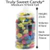 11 Retro Mixed Plastic Sweet Jars for Pick & Mix, Victorian Sweet Shop, Candy Buffet Kit, Party Pack view 4