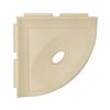 Questech 5" Shower Soap Dish Shelf for Inside Shower, Lugged for New Construction, Bath Organizer for Tiled Walls, Corner Soap Holder, Metro Lugged, Sand Matte view 1