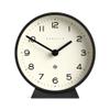NEWGATE M Mantel Echo Desk Clock | Modern Round Design | Black | Easy to Read Numbers | Contemporary Style for Desk, Table, Shelf or Bedside view 1
