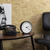 NEWGATE M Mantel Echo Desk Clock | Modern Round Design | Black | Easy to Read Numbers | Contemporary Style for Desk, Table, Shelf or Bedside view 3