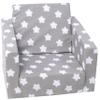 Delsit Kids Couch for Toddlers - 2 in 1 Convertible Foam Armchair to Lounger, Comfy Flip Out Lounge Chair, Sofa for Children, Made in Europe view 1