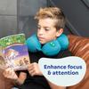 Fun and Function Sensory Vibrating Neck Pillow - Vibrating Pillow for Kids, Teens & Adults - Great for Travel - Ages 4+ view 3