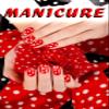 Manicure XV Services Nail Salon Sign Advertising Marketing Dcor Vertical (Wallpaper Fabric Poster Decal with Adhesive Backing [Indoors], 36") view 1