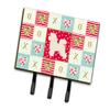 Caroline's Treasures Bichon Frise Love Leash or Key Holder Hooks, Multicolor view 1