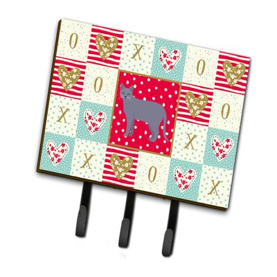 Caroline's Treasures Korat #1 Cat Love Leash or Key Holder Hooks, Multicolor