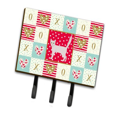 Caroline's Treasures Burmilla Cat Love Leash or Key Holder Hooks, Multicolor