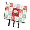 Caroline's Treasures Australian Silky Terrier Love Leash or Key Holder Hooks, Multicolor view 1