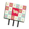 Caroline's Treasures CK5406TH68 Kerry Hill Sheep Love Leash or Key Holder, Red, Wall Hooks, Key Hooks Holder, Coat Rack Wall Mount, Coat Hooks, Hooks for Hanging Keys, Towels, Aprons, Leashes, view 1