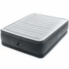INTEX Dura-Beam Deluxe Comfort-Plush Elevated: Fiber-Tech Queen Size Built-in Electric Pump 18in Bed Height 600lb Weight Capacity view 1