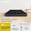 INTEX 64149ED Dura-Beam Standard Pillow Rest Air Mattress: Fiber-Tech  Queen Size  Built-in Electric Pump  10in Bed Height  600lb Weight Capacity view 2