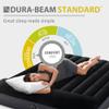 INTEX 64149ED Dura-Beam Standard Pillow Rest Air Mattress: Fiber-Tech  Queen Size  Built-in Electric Pump  10in Bed Height  600lb Weight Capacity view 4
