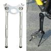 Gearoop Bicycle CoolStand Alloy Adjustable Side Stick 33-39mm, Silver, ST1915 view 1