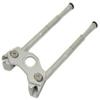 Gearoop Bicycle CoolStand Alloy Adjustable Side Stick 33-39mm, Silver, ST1915 view 4