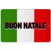 Makoroni - BUON Natale Italy Design 8x12 inc Aluminum Decorative Wall Street Sign view 1