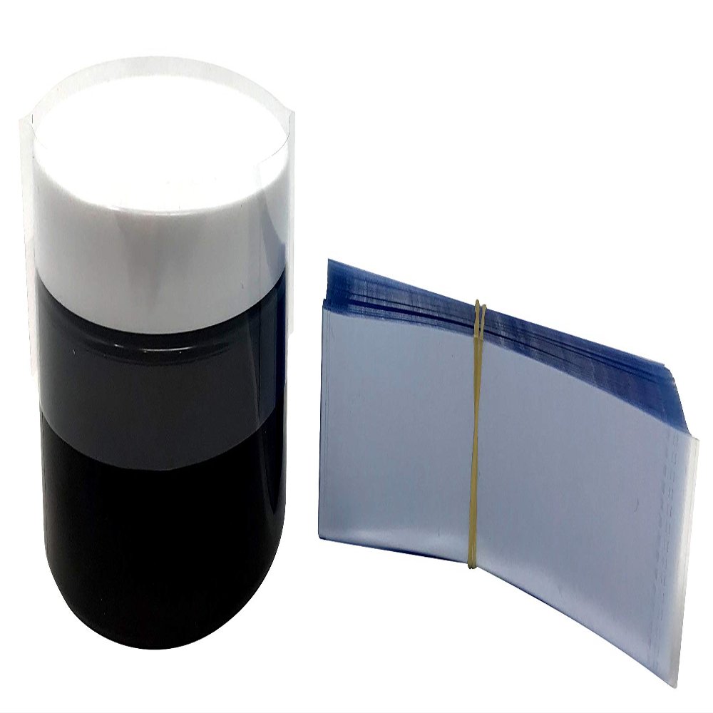 Clear Perforated Shrink Band - 50 Pack Fits 2 1/2" - 2 3/4" Jars for 8 Ounce Tall & 4 Ounce Short Regular Mouth Mason Jars