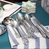 WULUN 2 Pieces 18/10 Stainless Steel Deep Soup Spoon, 6.5 Inches Long, 2.76 Inches Wide, Large Capacity for Service, Mirror Polishing, Dishwasher Safety, Silver view 3